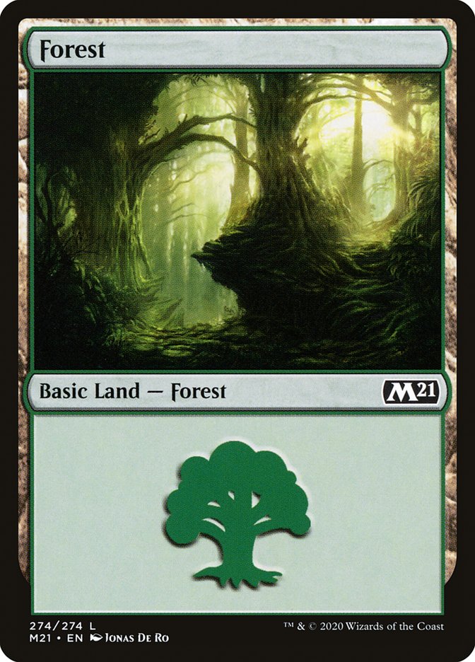 Forest (274) [Core Set 2021] | Shuffle n Cut Hobbies & Games
