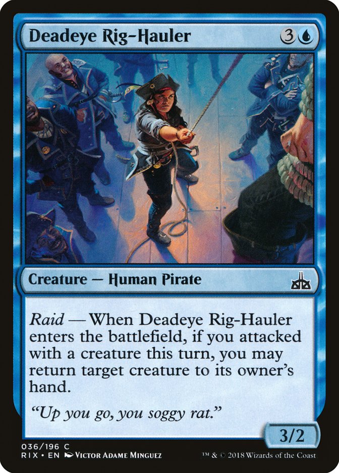 Deadeye Rig-Hauler [Rivals of Ixalan] | Shuffle n Cut Hobbies & Games