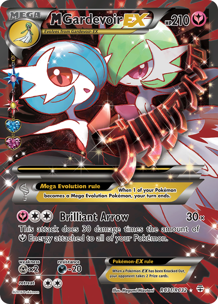 M Gardevoir EX (RC31/RC32) [XY: Generations] | Shuffle n Cut Hobbies & Games
