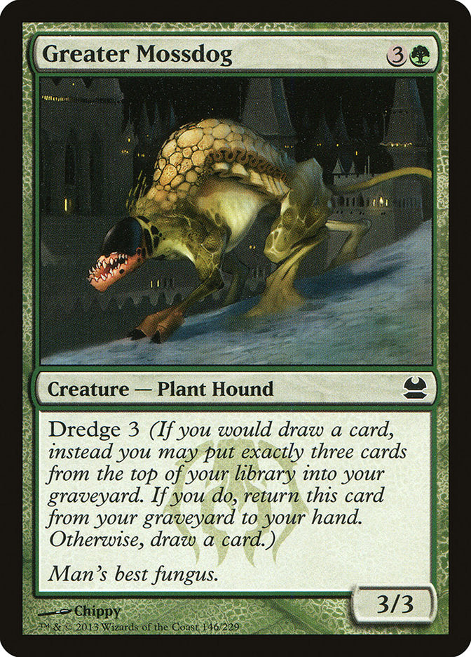 Greater Mossdog [Modern Masters] | Shuffle n Cut Hobbies & Games