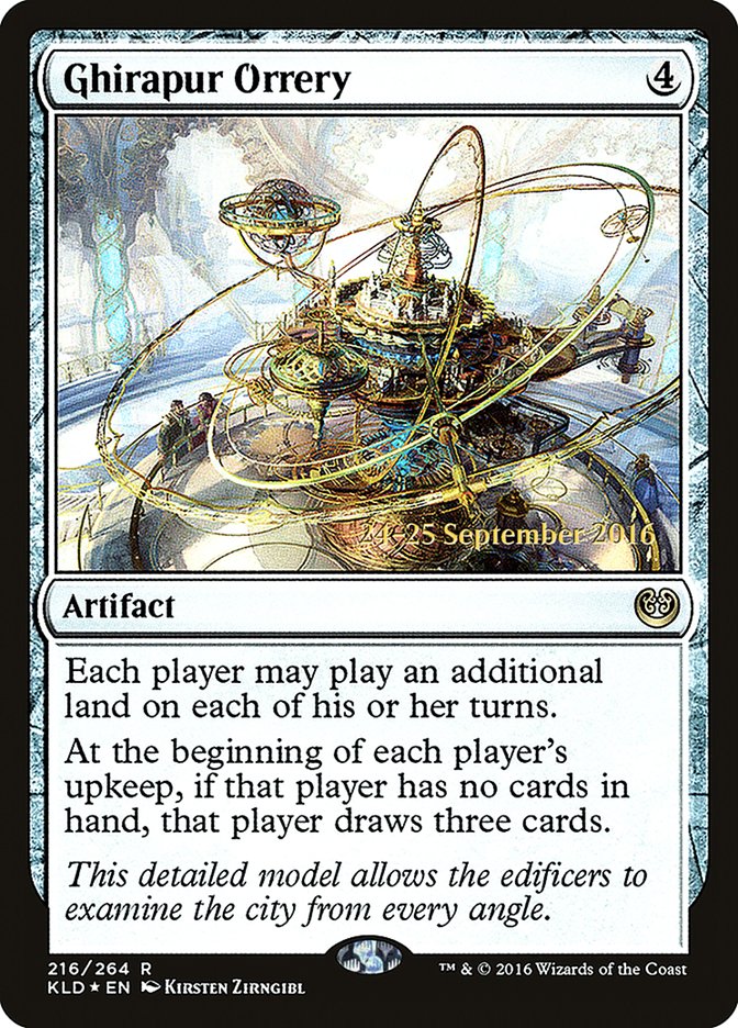 Ghirapur Orrery [Kaladesh Prerelease Promos] | Shuffle n Cut Hobbies & Games