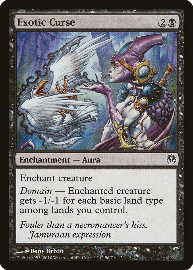 Exotic Curse [Duel Decks: Phyrexia vs. the Coalition] | Shuffle n Cut Hobbies & Games