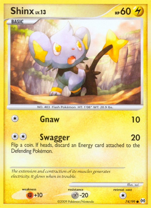 Shinx (74/99) [Platinum: Arceus] | Shuffle n Cut Hobbies & Games