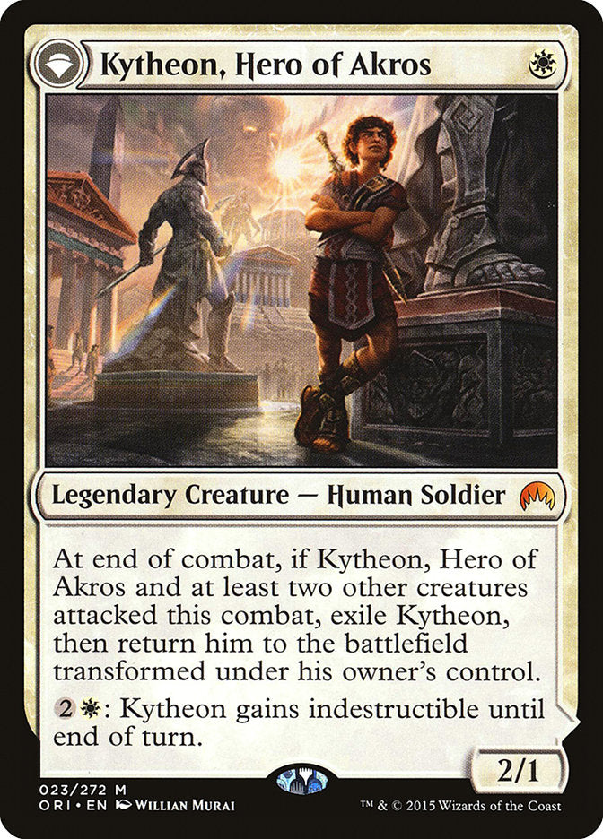 Kytheon, Hero of Akros // Gideon, Battle-Forged [Magic Origins] | Shuffle n Cut Hobbies & Games