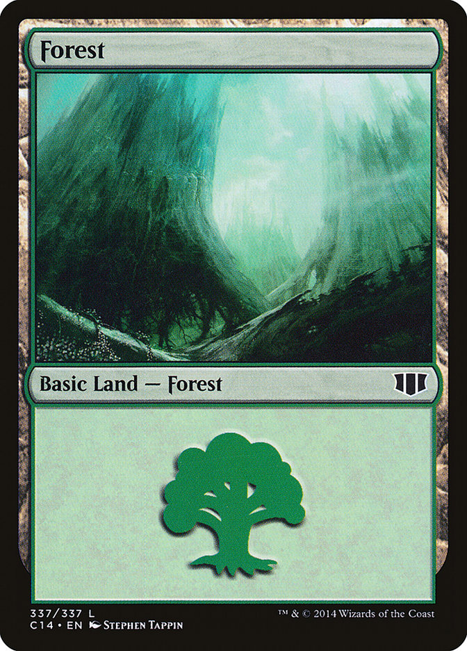 Forest (337) [Commander 2014] | Shuffle n Cut Hobbies & Games