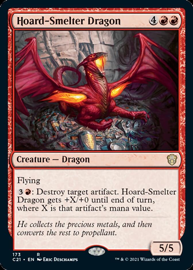 Hoard-Smelter Dragon [Commander 2021] | Shuffle n Cut Hobbies & Games