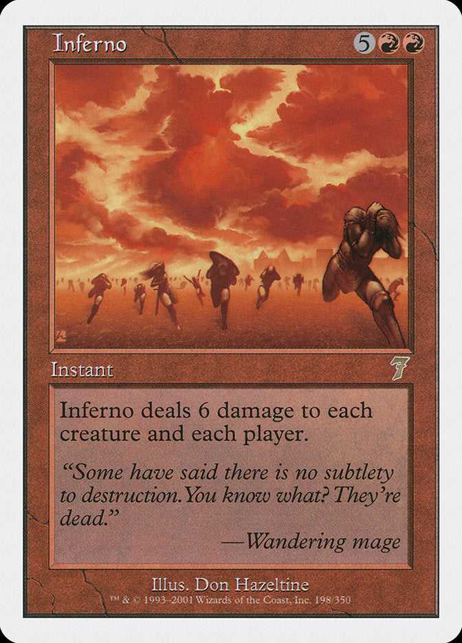 Inferno [Seventh Edition] | Shuffle n Cut Hobbies & Games