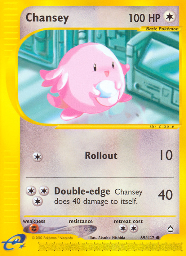 Chansey (69/147) [Aquapolis] | Shuffle n Cut Hobbies & Games