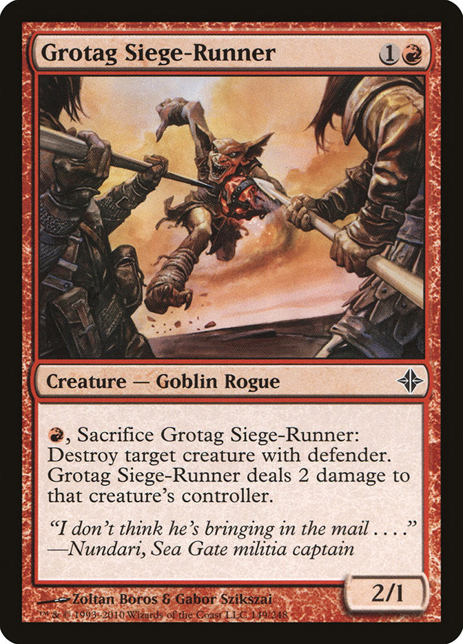 Grotag Siege-Runner [Rise of the Eldrazi] | Shuffle n Cut Hobbies & Games