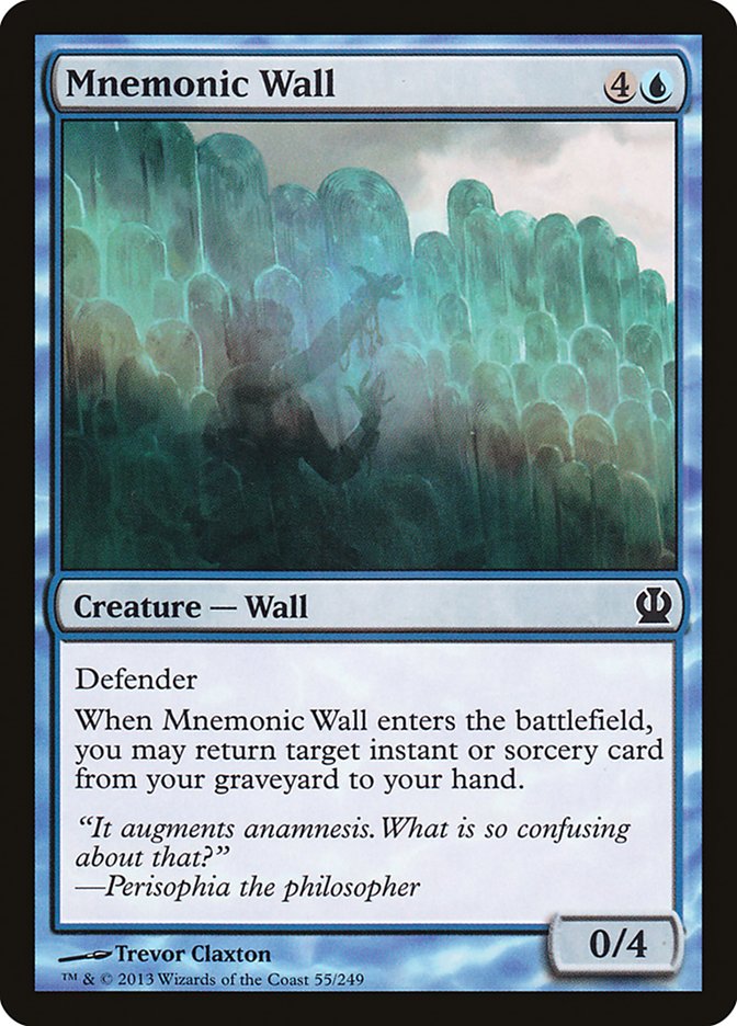 Mnemonic Wall [Theros] | Shuffle n Cut Hobbies & Games