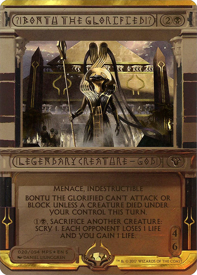 Bontu the Glorified (Invocation) [Amonkhet Invocations] | Shuffle n Cut Hobbies & Games