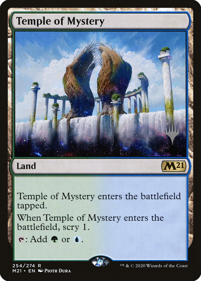 Temple of Mystery (Promo Pack) [Core Set 2021 Promos] | Shuffle n Cut Hobbies & Games