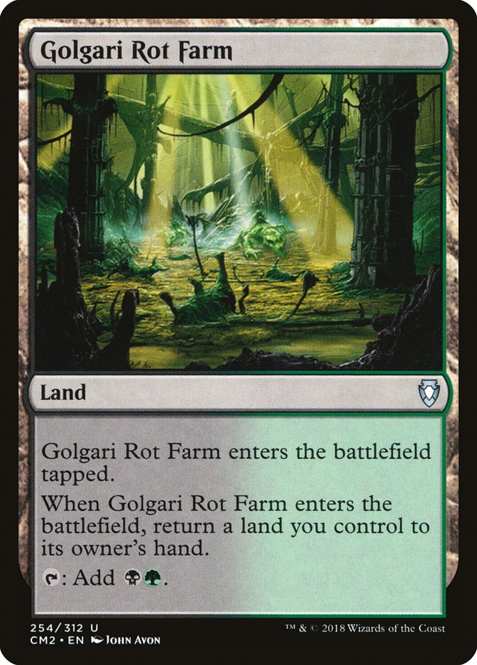 Golgari Rot Farm [Commander Anthology Volume II] | Shuffle n Cut Hobbies & Games