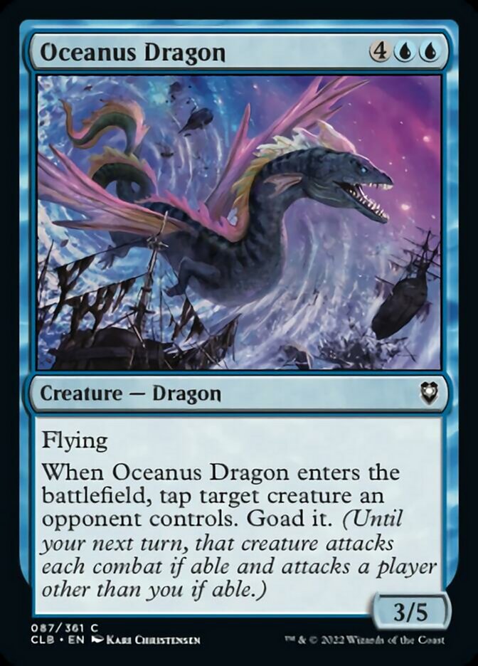 Oceanus Dragon [Commander Legends: Battle for Baldur's Gate] | Shuffle n Cut Hobbies & Games