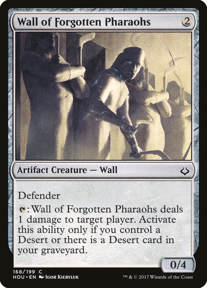 Wall of Forgotten Pharaohs [Hour of Devastation] | Shuffle n Cut Hobbies & Games