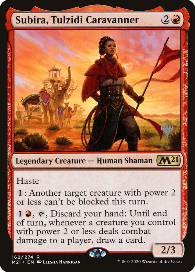 Subira, Tulzidi Caravanner (Promo Pack) [Core Set 2021 Promos] | Shuffle n Cut Hobbies & Games