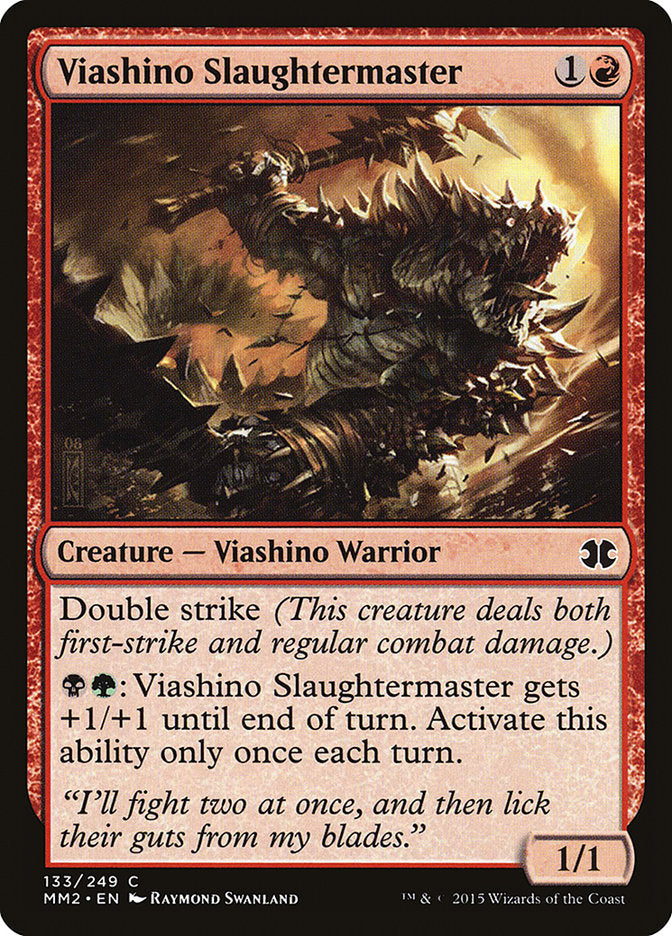 Viashino Slaughtermaster [Modern Masters 2015] | Shuffle n Cut Hobbies & Games