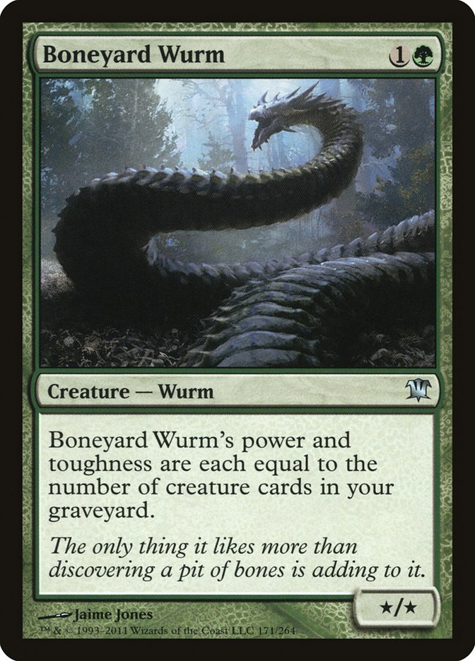 Boneyard Wurm [Innistrad] | Shuffle n Cut Hobbies & Games