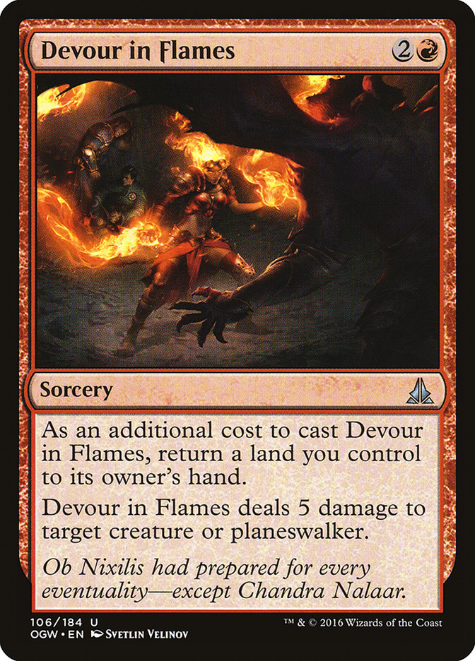 Devour in Flames [Oath of the Gatewatch] | Shuffle n Cut Hobbies & Games