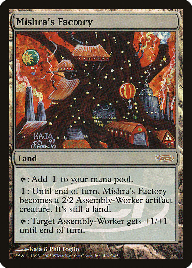 Mishra's Factory [Judge Gift Cards 2005] | Shuffle n Cut Hobbies & Games