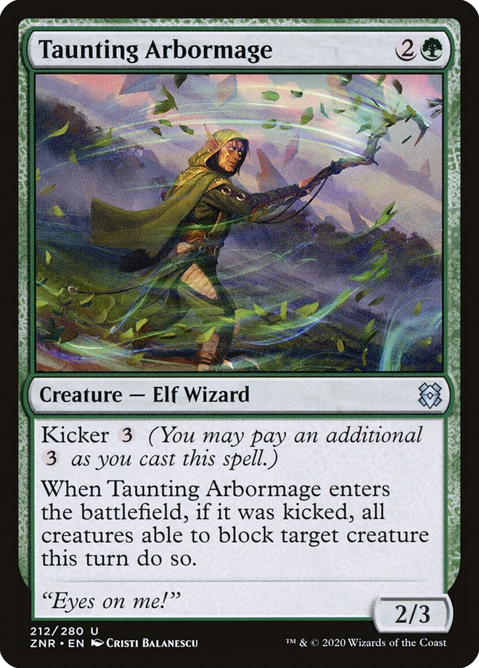 Taunting Arbormage [Zendikar Rising] | Shuffle n Cut Hobbies & Games