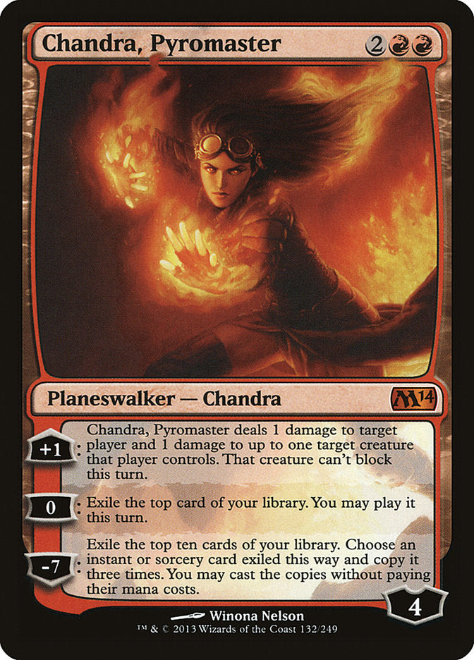 Chandra, Pyromaster [Magic 2014] | Shuffle n Cut Hobbies & Games