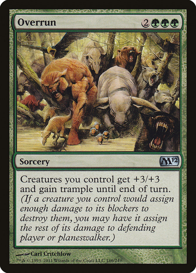 Overrun [Magic 2012] | Shuffle n Cut Hobbies & Games