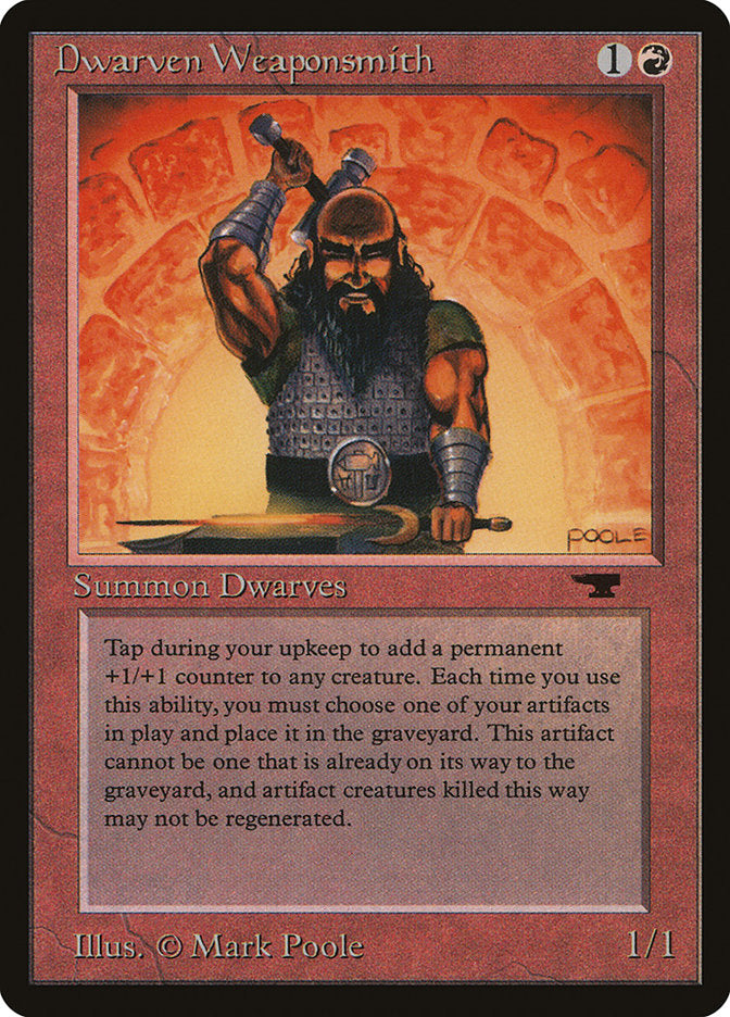 Dwarven Weaponsmith [Antiquities] | Shuffle n Cut Hobbies & Games