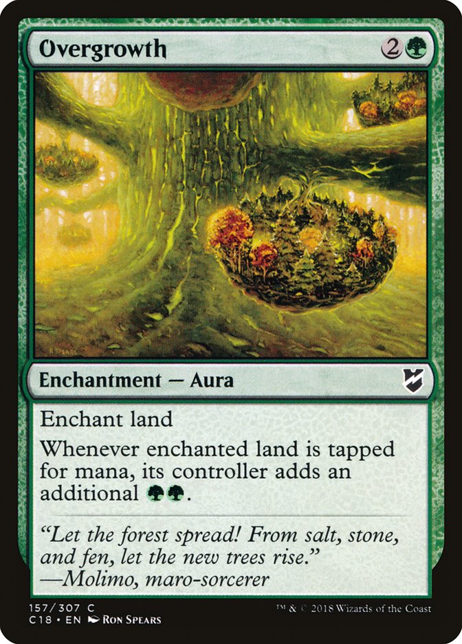 Overgrowth [Commander 2018] | Shuffle n Cut Hobbies & Games