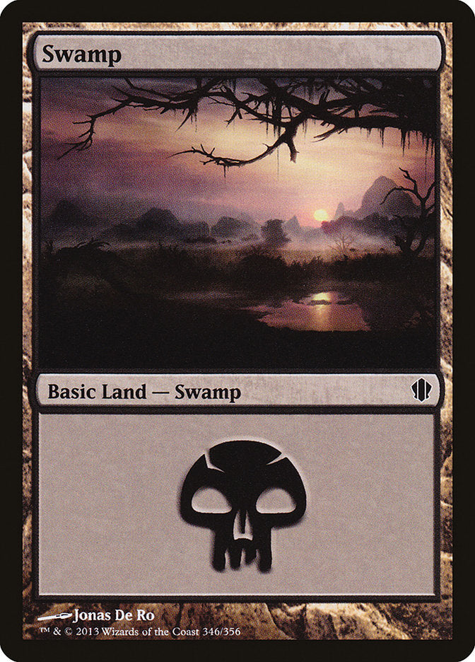 Swamp (346) [Commander 2013] | Shuffle n Cut Hobbies & Games
