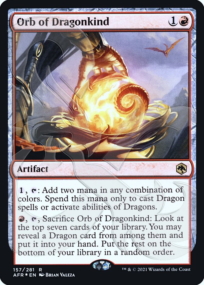 Orb of Dragonkind (Ampersand Promo) [Dungeons & Dragons: Adventures in the Forgotten Realms Promos] | Shuffle n Cut Hobbies & Games