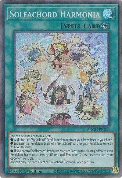 Solfachord Harmonia (Super Rare) [ANGU-EN024] Super Rare | Shuffle n Cut Hobbies & Games