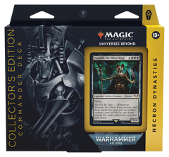 Warhammer 40,000 - Commander Deck (Necron Dynasties - Collector's Edition) | Shuffle n Cut Hobbies & Games