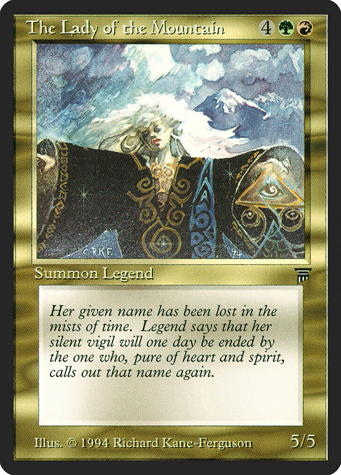 The Lady of the Mountain [Legends] | Shuffle n Cut Hobbies & Games