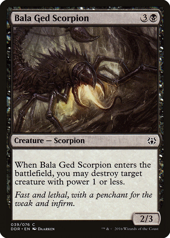 Bala Ged Scorpion [Duel Decks: Nissa vs. Ob Nixilis] | Shuffle n Cut Hobbies & Games