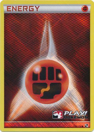 Fighting Energy (110/114) (Play Pokemon Promo) [Black & White: Base Set] | Shuffle n Cut Hobbies & Games