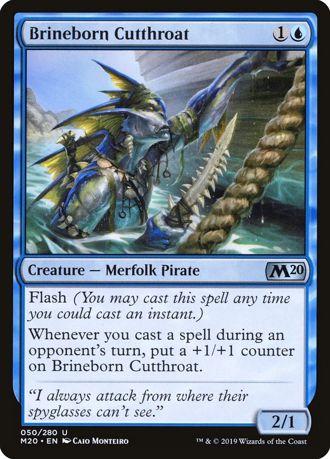 Brineborn Cutthroat [Core Set 2020] | Shuffle n Cut Hobbies & Games