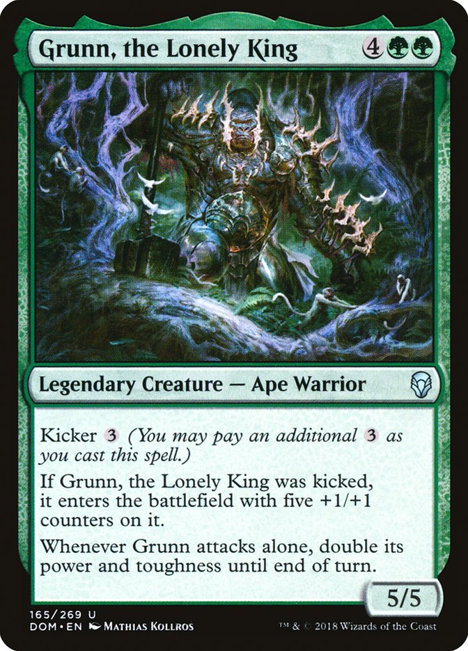 Grunn, the Lonely King [Dominaria] | Shuffle n Cut Hobbies & Games