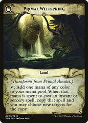 Primal Amulet // Primal Wellspring [Ixalan Prerelease Promos] | Shuffle n Cut Hobbies & Games