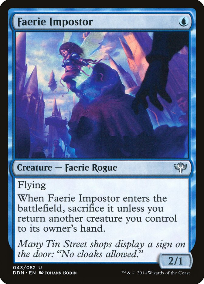 Faerie Impostor [Duel Decks: Speed vs. Cunning] | Shuffle n Cut Hobbies & Games