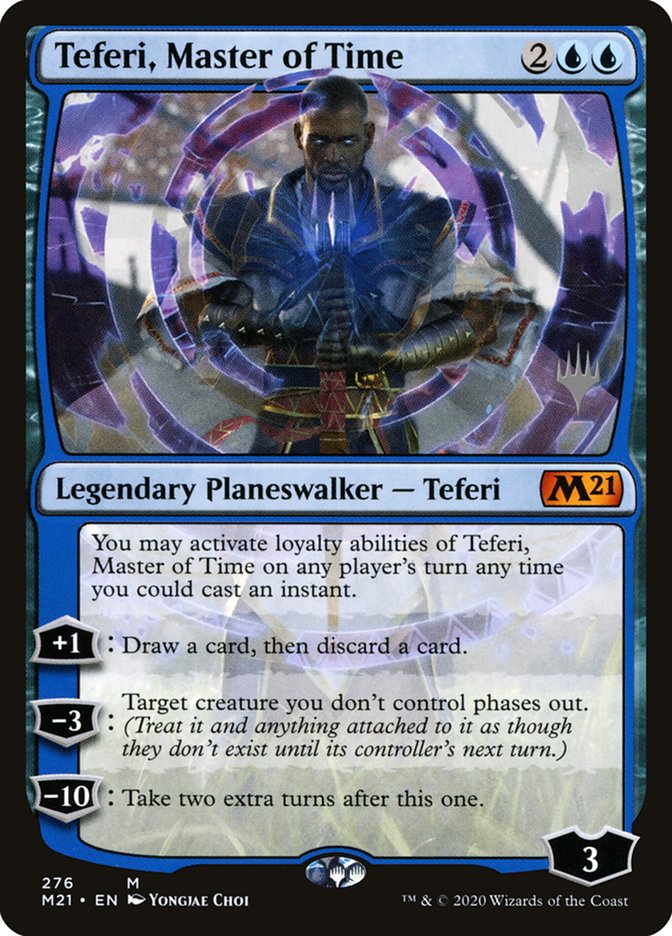 Teferi, Master of Time (Promo Pack) (276) [Core Set 2021 Promos] | Shuffle n Cut Hobbies & Games