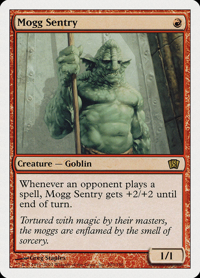Mogg Sentry [Eighth Edition] | Shuffle n Cut Hobbies & Games