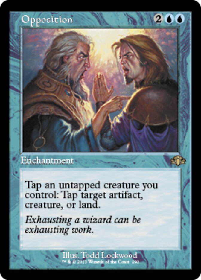 Opposition (Retro) [Dominaria Remastered] | Shuffle n Cut Hobbies & Games