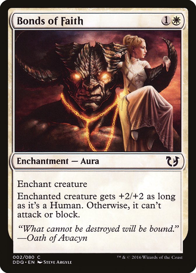 Bonds of Faith [Duel Decks: Blessed vs. Cursed] | Shuffle n Cut Hobbies & Games