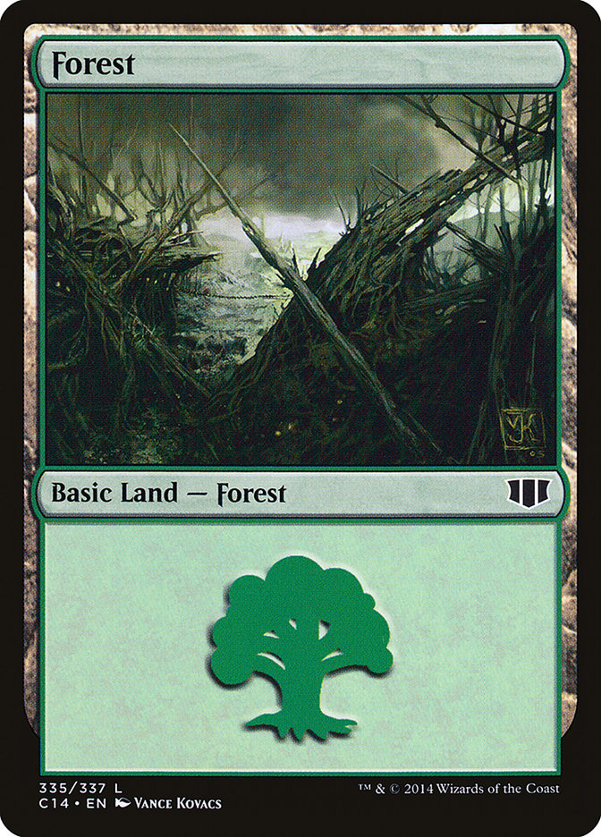 Forest (335) [Commander 2014] | Shuffle n Cut Hobbies & Games