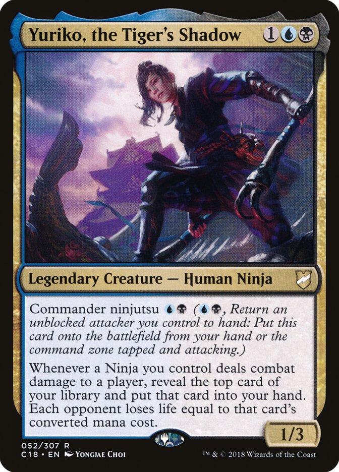 Yuriko, the Tiger's Shadow [Commander 2018] | Shuffle n Cut Hobbies & Games