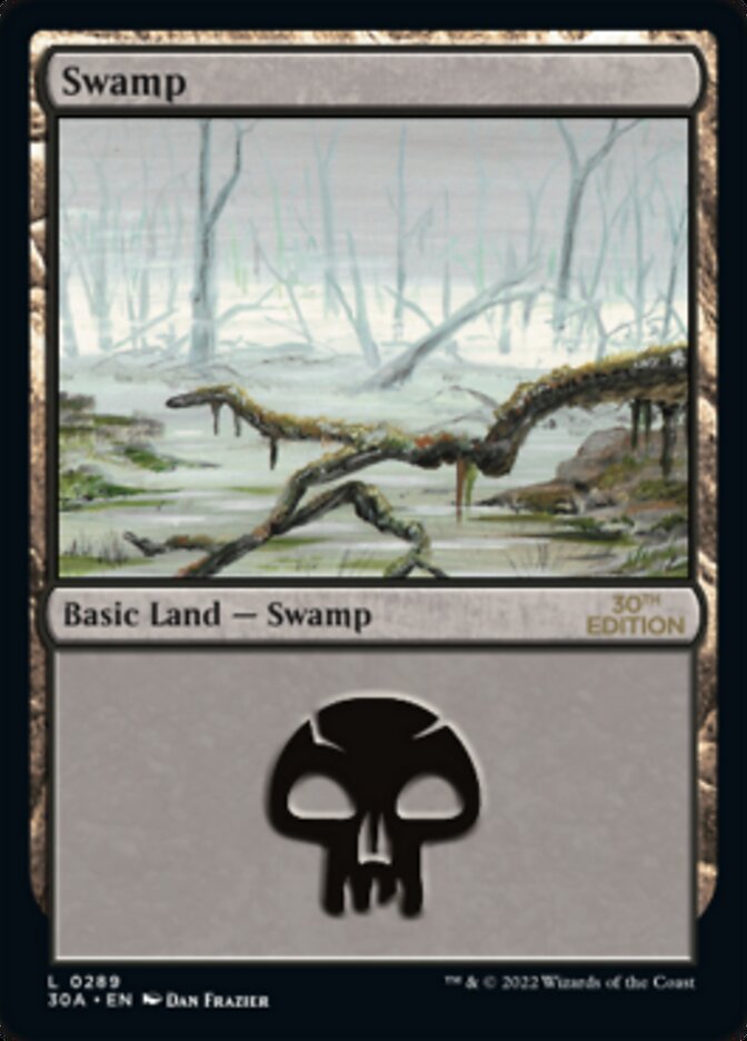 Swamp (289) [30th Anniversary Edition] | Shuffle n Cut Hobbies & Games