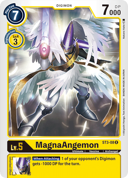MagnaAngemon [ST3-08] [Starter Deck: Heaven's Yellow] | Shuffle n Cut Hobbies & Games