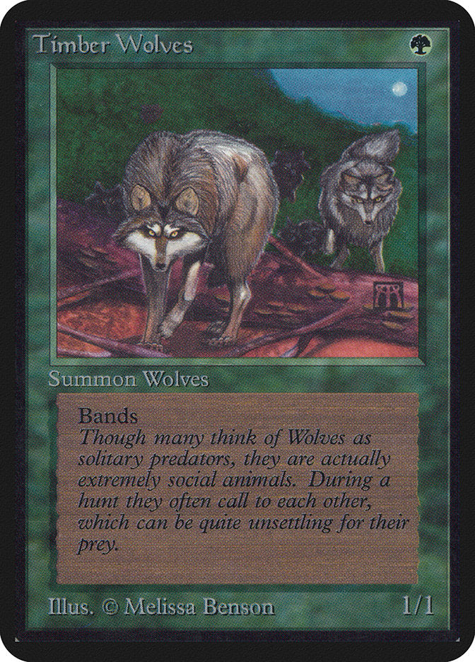 Timber Wolves [Alpha Edition] | Shuffle n Cut Hobbies & Games