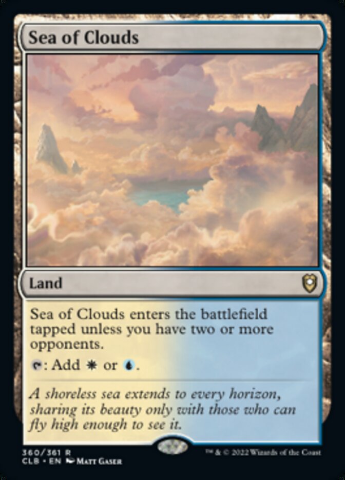Sea of Clouds [Commander Legends: Battle for Baldur's Gate] | Shuffle n Cut Hobbies & Games